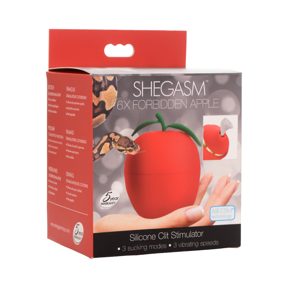 Shegasm 6X Forbidden Apple Clit Stimulator